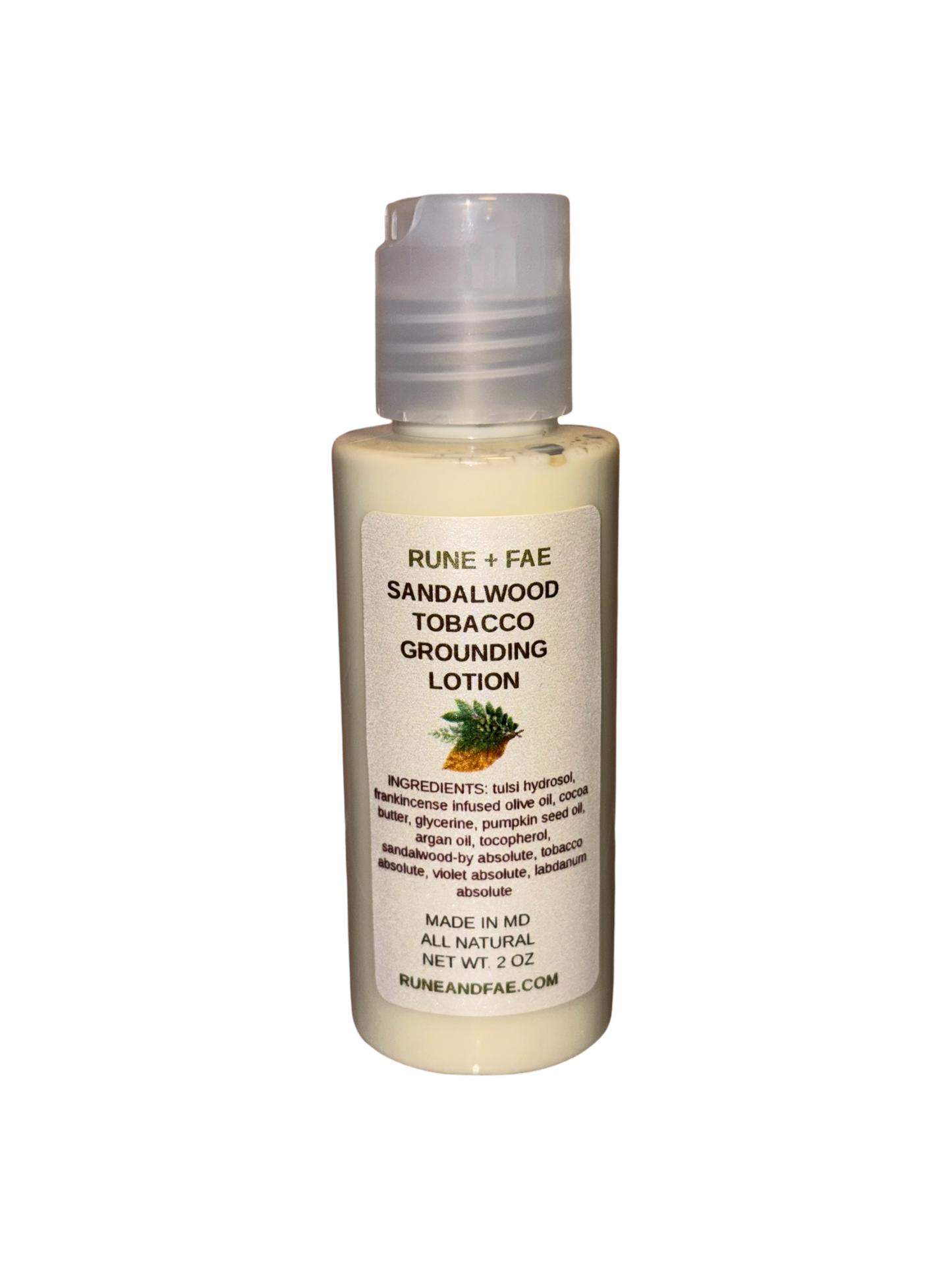 Sandalwood + Tobacco Grounding Lotion