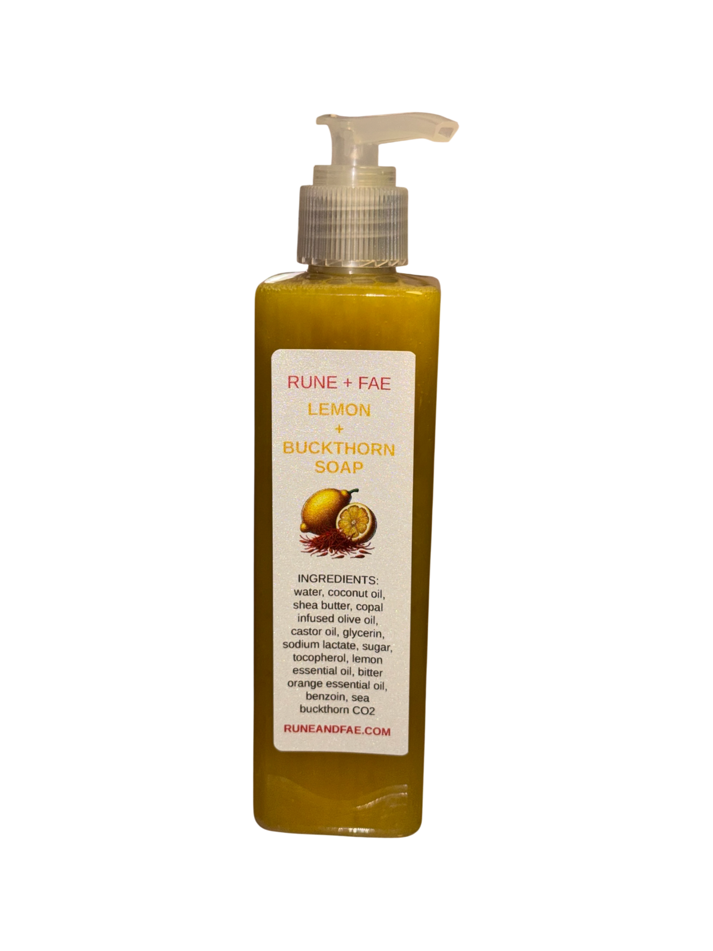 Lemon + Sea Buckthorn Liquid Soap
