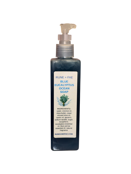 Blue Eucalyptus Ocean Soap